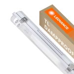 Ledvance Pantalla LED Estanca Prueba De Vapor Alojamiento Performance | Apta Para 2x120cm Tubo LED