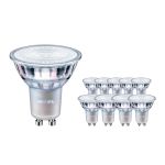 Multipack 10x Philips Corepro LED Foco GU10 PAR16 4.6W 390lm 36D - 840 Blanco Frio | Reemplazo 50W