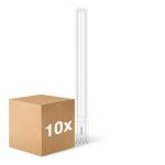 Multipack 10x Philips CorePro PL-L LED Bulbo Mains 24W - 840 Blanco Frio | 4-Pines - Reemplazo 55W