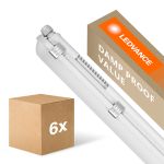 Multipack 6x Ledvance Pantalla LED Estanca Prueba De Vapor Value 20W 2400lm - 840 Blanco Frio | 120cm 