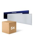 Multipack 5x Noxion Panel LED Ecowhite V4.0 28W 3400lm - 840 Blanco Frio | 120x30cm - Philips driver