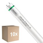 Multipack 10x Philips Tubo LED T8 MASTER (EM/Mains) Ultra Efficiency 11.9W 2500lm - 840 Blanco Frio | 120cm - Reemplazo 36W