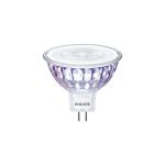 Philips Master Value LED Foco GU5.3 MR16 7.5W 621lm 60D - 927 Luz muy Cálida | Mejor reproducción de color - Regulable - Reemplazo 50W