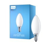 Philips Corepro LED Vela E14 Mate 6.5W 806lm - 840 Blanco Frio | Reemplazo 60W