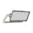 Ledvance Proyector LED Max Aluminium Gris 600W 77600lm 65x120D - 730 Luz Cálida | IP66 - Asimétrico