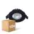 Multipack 10x Noxion LED Ajustable Slim Spot Negro 6W 550lm - 930 Luz Cálida | Recorte 75mm - IP54 - Mejor reproducción de color 