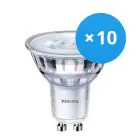Multipack 10x Philips Corepro LED Foco GU10 PAR16 4.6W 355lm 36D - 827 Luz muy Cálida | Reemplazo 50W
