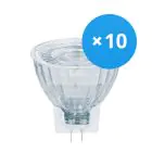 Multipack 10x Ledvance Performance Foco LED Reflector GU4 MR11 4.2W 345lm 36D - 840 Blanco Frio | Reemplazo 35W