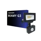 Noxion Proyector LED Beamy G3 10W 1100lm 100D - 840 Blanco Frio | IP44 - Sensor de Movimiento y Luz - Simétrico